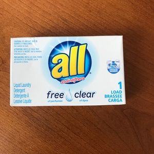 NWOT All Free & Clear Laundry Detergent